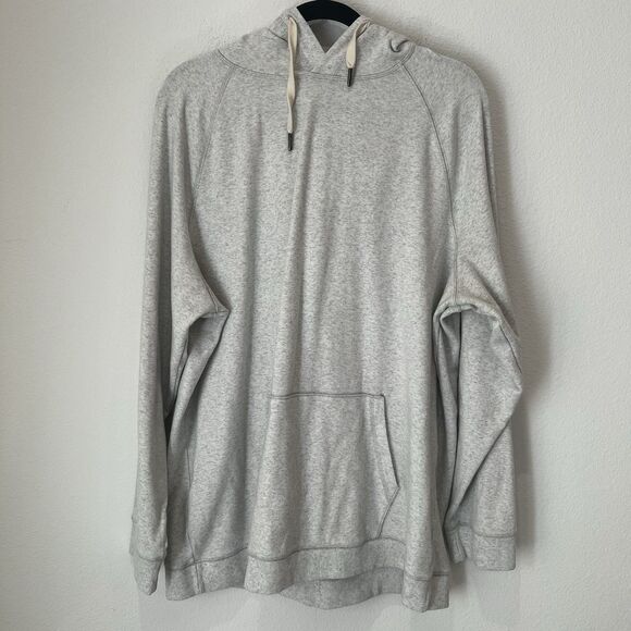 The Normal Brand Men's XXL Puremeso Weekend Hoodie In Stone Active Neutral - Picture 1 of 9